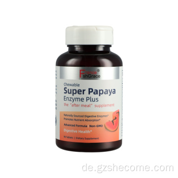 Papaya -Enzym -Supplement 90 Tabletten